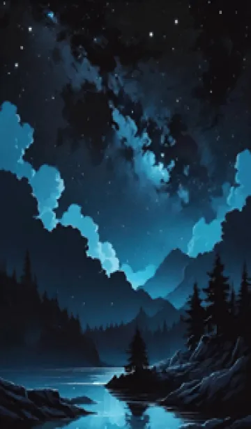 星夜 山 QSLUGの着せ替えメイン画像