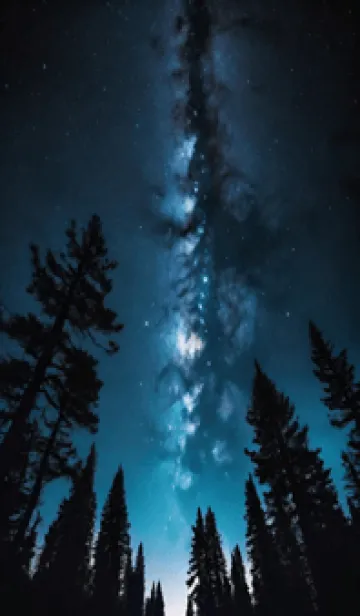 [LINE着せ替え] 星夜 山 kthWzの画像1