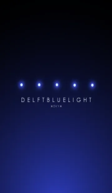 [LINE着せ替え] DELFT BLUE LIGHT. -MEKYM-の画像1