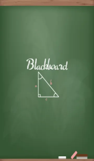 [LINE着せ替え] Blackboard Simple..6の画像1