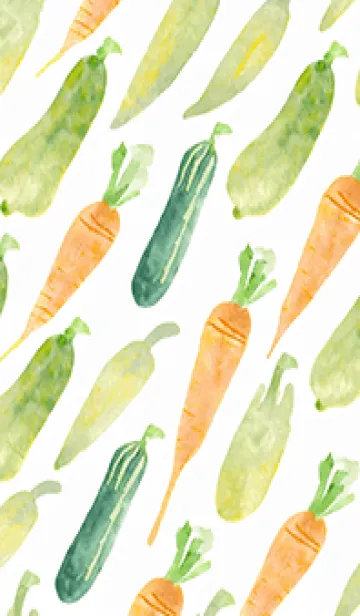 [LINE着せ替え] 【シンプル】お野菜の着せかえ#799の画像1