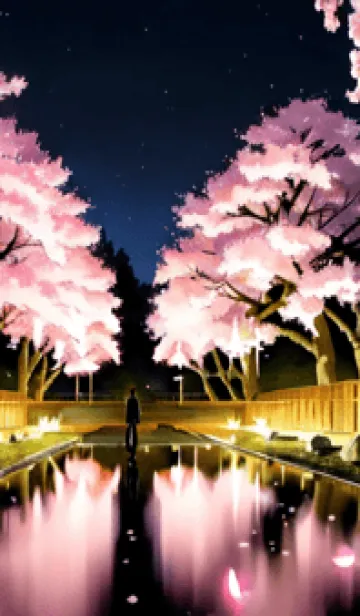 [LINE着せ替え] 桜花繚乱 #ERHI216。の画像1