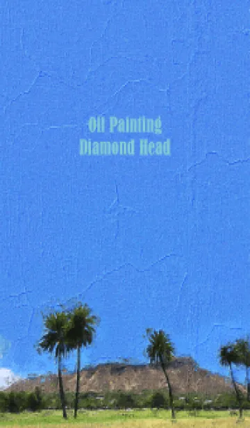 [LINE着せ替え] Oil Painting Diamond Head 74の画像1