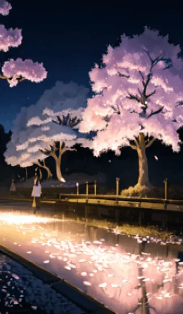 [LINE着せ替え] 桜花繚乱 #ERHI229。の画像1