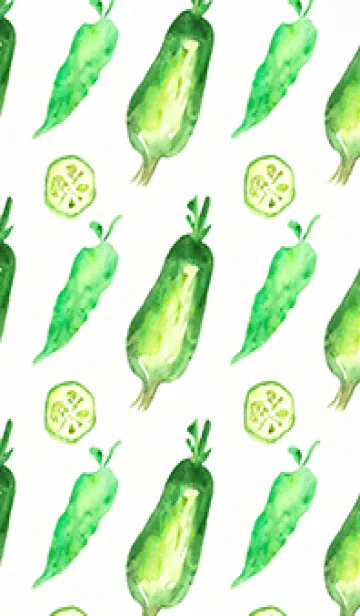 [LINE着せ替え] 【シンプル】お野菜の着せかえ#808の画像1