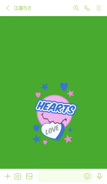 [LINE着せ替え] ラブ スマイル ポップ 23の画像2