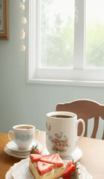 [LINE着せ替え] 午後のコーヒータイム-快適な日 GqHvcの画像1