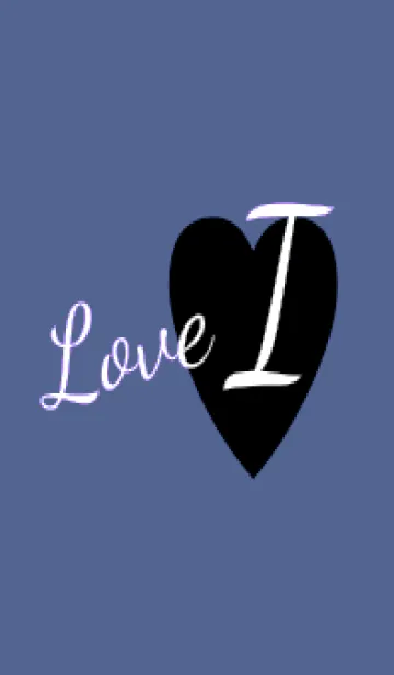 [LINE着せ替え] ラブ イニシャル ”I” 23の画像1