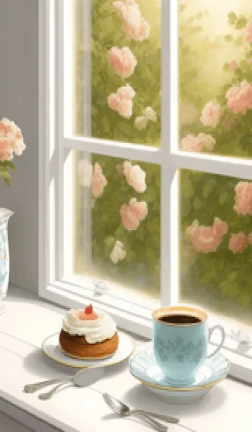 [LINE着せ替え] 午後のコーヒータイム sIh9Rの画像1