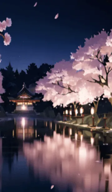 [LINE着せ替え] 桜花繚乱 #ERHI213。の画像1