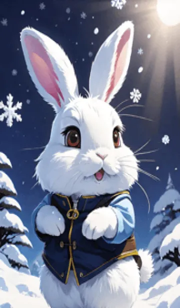 [LINE着せ替え] かわいいうさぎ olXseの画像1