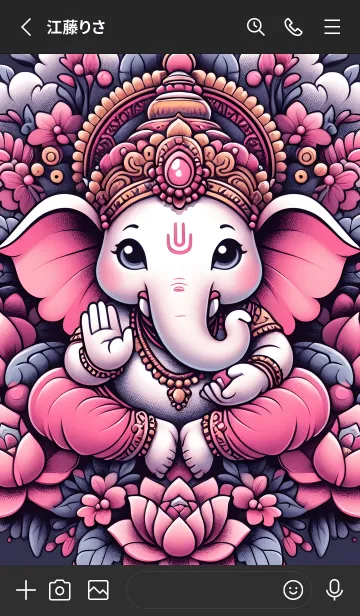 [LINE着せ替え] 信じる者は金持ちになる 03の画像2