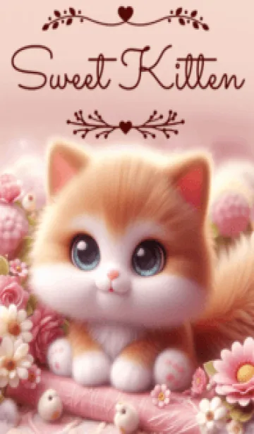 [LINE着せ替え] Sweet Kitten No.15の画像1