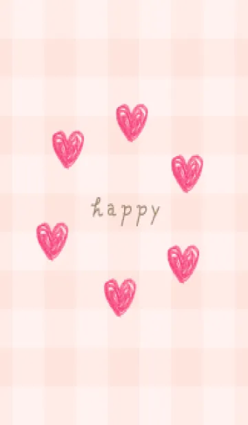 [LINE着せ替え] ハート 水彩 円18の画像1