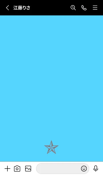 [LINE着せ替え] ロックスター イン ブラック 3の画像2