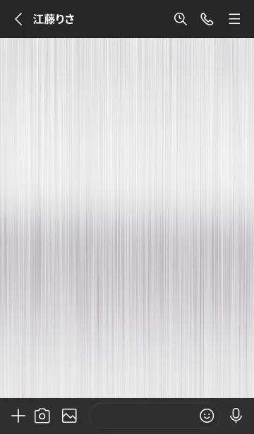 [LINE着せ替え] シンプル メタリック 11の画像2