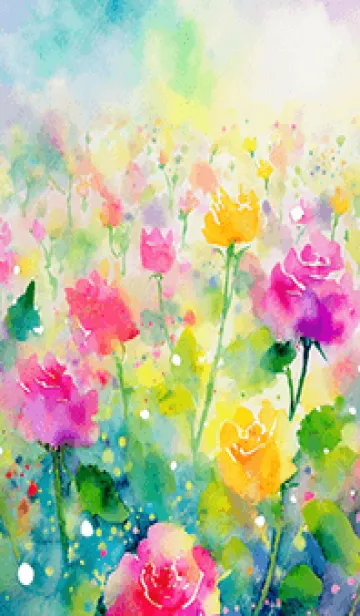 [LINE着せ替え] 薔薇(バラ)の花の着せかえ(R3985)の画像1