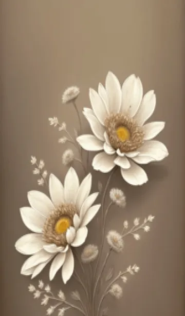 [LINE着せ替え] 心を落ち着かせる花 yseBhの画像1