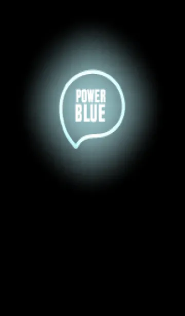 [LINE着せ替え] Power Blue Neon Theme (JP)の画像1