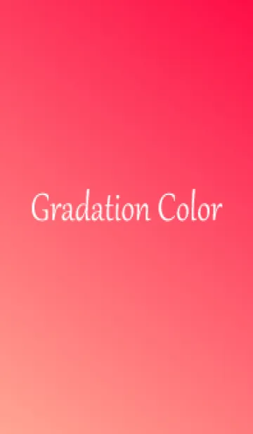 [LINE着せ替え] Gradation Color *Red 2*の画像1