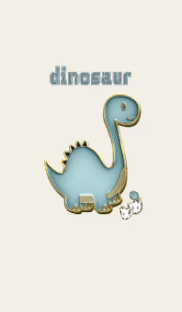 [LINE着せ替え] dinosaur Enamel Pin 22の画像1