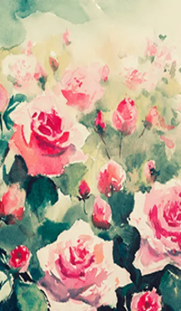 [LINE着せ替え] 薔薇(バラ)の花の着せかえ(R4010)の画像1