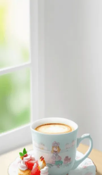 [LINE着せ替え] 午後のコーヒータイム-快適な日 ndNfNの画像1
