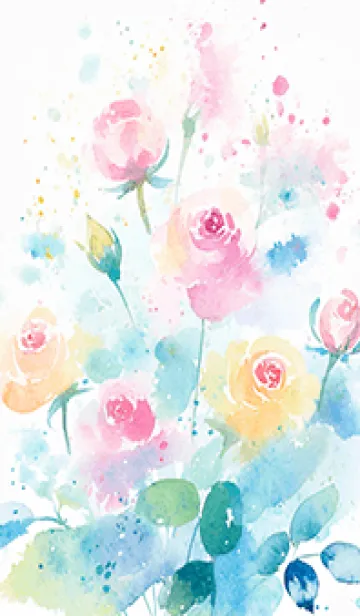 [LINE着せ替え] 薔薇(バラ)の花の着せかえ(R4007)の画像1