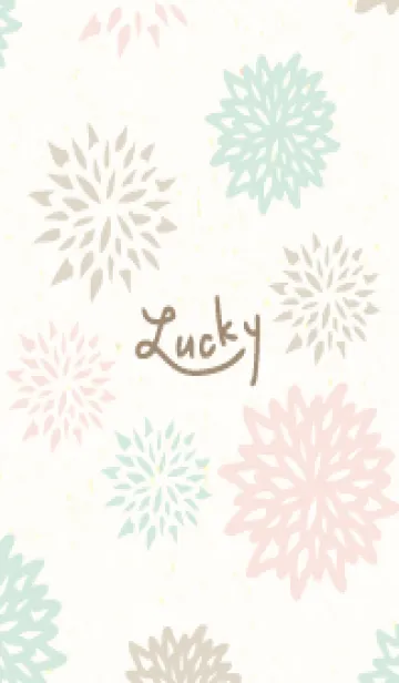 [LINE着せ替え] 3色の花28の画像1