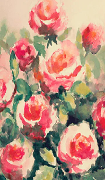 [LINE着せ替え] 薔薇(バラ)の花の着せかえ(R4005)の画像1