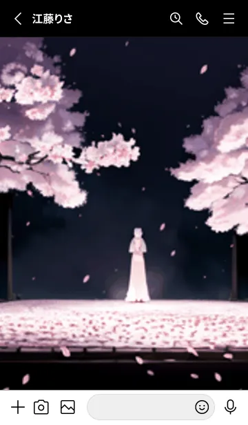 [LINE着せ替え] 桜花繚乱 #ETHM18。の画像2