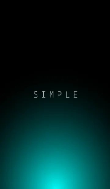 [LINE着せ替え] Simple Light-COOL BLACK 4の画像1