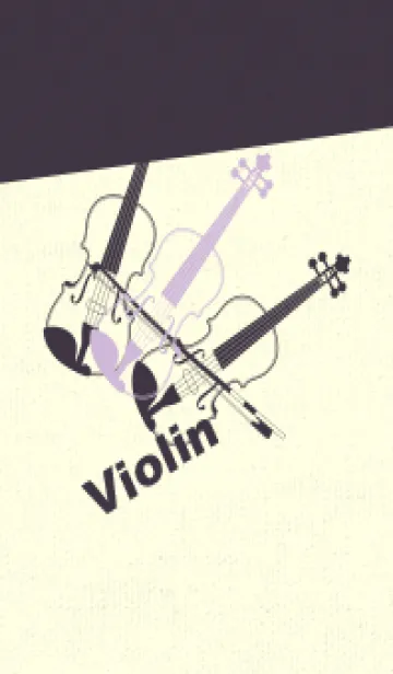 [LINE着せ替え] Violin 3カラー ライラックの画像1