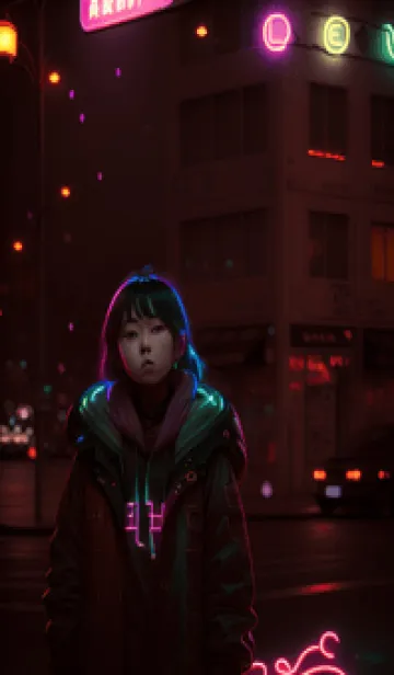 [LINE着せ替え] 暗い空の夜 pHzfvの画像1