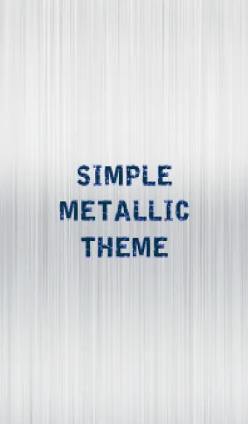 [LINE着せ替え] シンプル メタリック 9の画像1