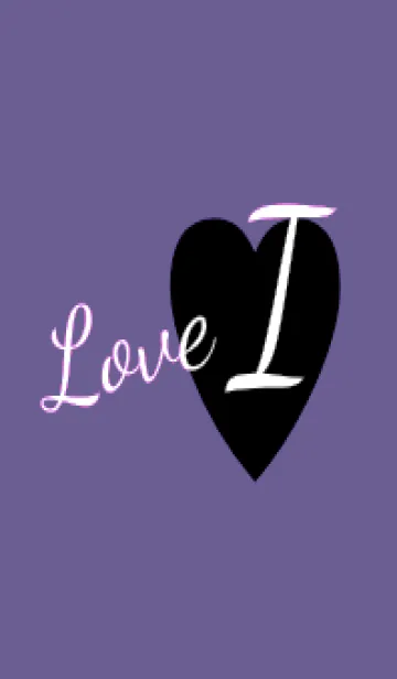 [LINE着せ替え] ラブ イニシャル ”I” 24の画像1