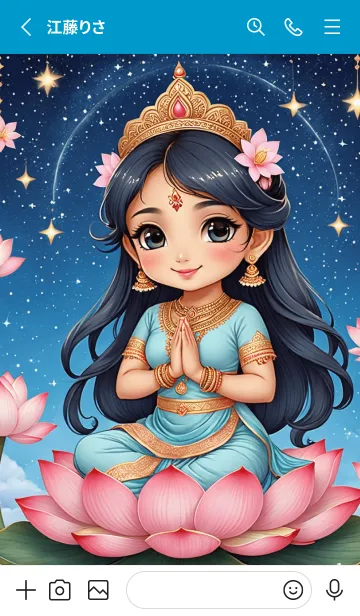 [LINE着せ替え] Lakshmi-Money & Rich Theme (JP)の画像2