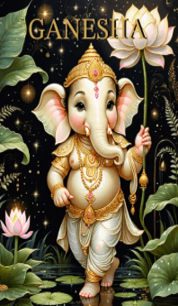 [LINE着せ替え] Ganesha For- Rich & Rich Theme (JP)の画像1