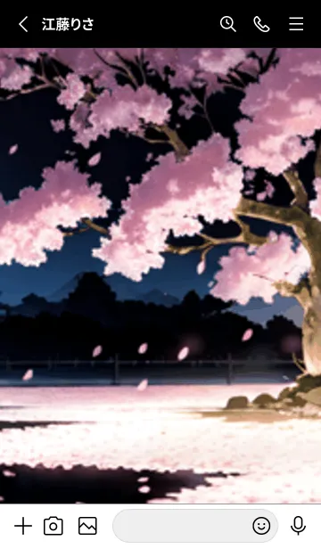 [LINE着せ替え] 桜花繚乱 #ESHI624。の画像2