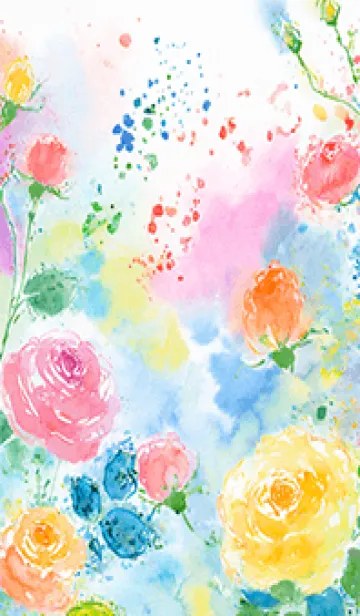 [LINE着せ替え] 薔薇(バラ)の花の着せかえ(R4019)の画像1