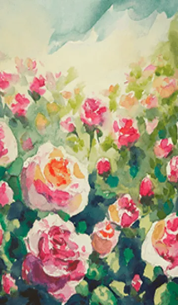 [LINE着せ替え] 薔薇(バラ)の花の着せかえ(R4015)の画像1