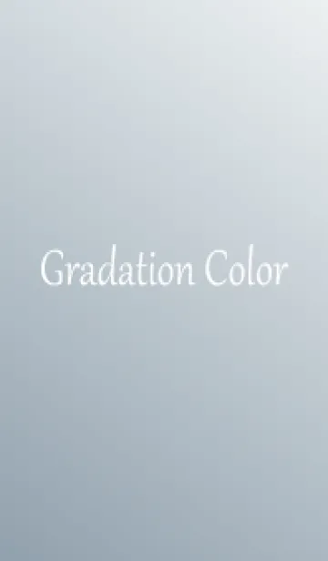 [LINE着せ替え] Gradation Color *Gray 2*の画像1