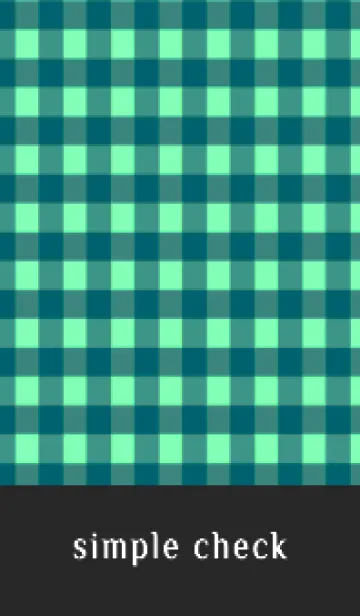 [LINE着せ替え] シンプル チェック 118の画像1