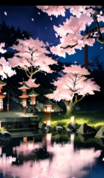 [LINE着せ替え] 桜花繚乱 #ETHM120。の画像1