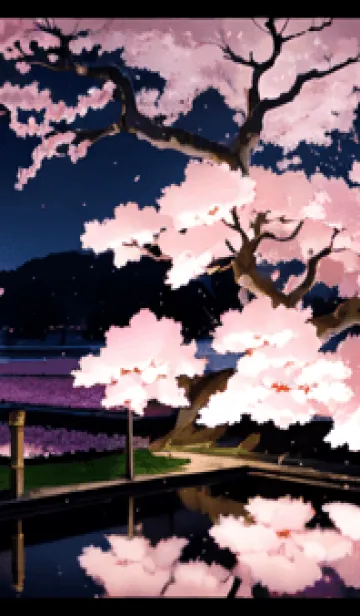 [LINE着せ替え] 桜花繚乱 #ETHM118。の画像1