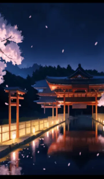 [LINE着せ替え] 桜花繚乱 #ETHM113。の画像1