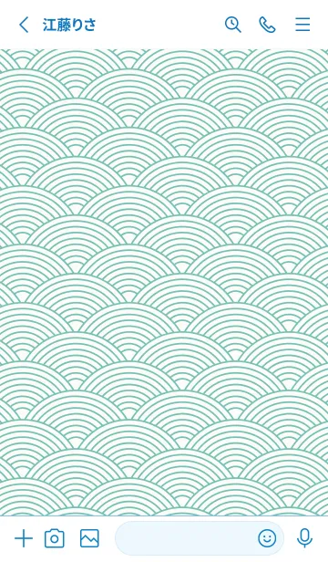 [LINE着せ替え] 波 12の画像2