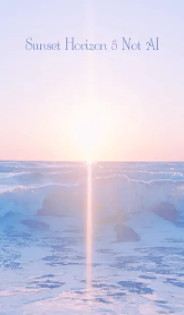 [LINE着せ替え] Sunset Horizon 5 Not AIの画像1