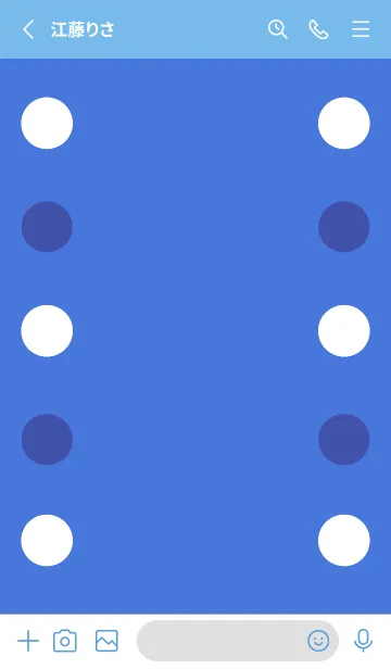 [LINE着せ替え] シンプルドット -177の画像2