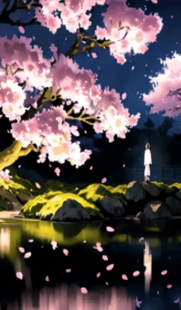 [LINE着せ替え] 桜花繚乱 #EUNJ05。の画像1